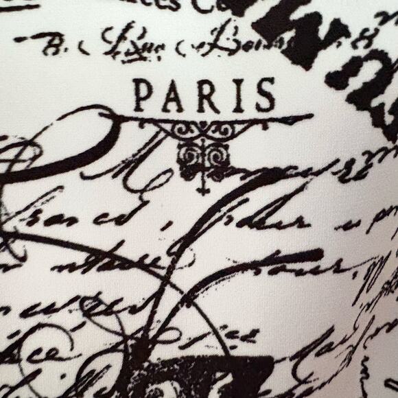 Joseph Ribkoff Statement City Print Blazer Jacket Black White Women’s Size 12 - Picture 7 of 9